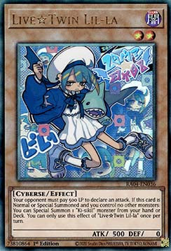 LiveTwin Lil-la (V.7 - Ultimate Rare) - Quarter Century Stampede (Ultimate Rare) [RA04-036]
