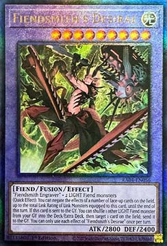 Fiendsmith's Desirae (V.7 - Ultimate Rare) - Quarter Century Stampede (Ultimate Rare) [RA04-056]