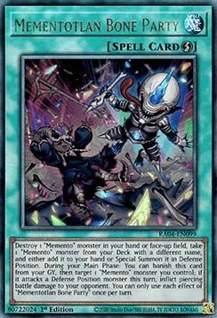 Mementotlan Bone Party (V.7 - Ultimate Rare)