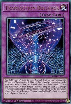 Transaction Rollback (V.7 - Ultimate Rare) - Quarter Century Stampede (Ultimate Rare) [RA04-105]