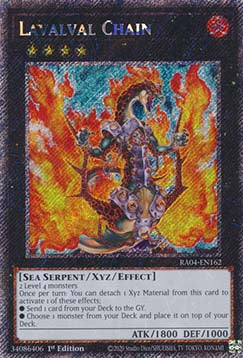 Lavalval Chain (V.1 - Platinum Secret Rare) - Quarter Century Stampede (Platinum Secret Rare) [RA04-162]