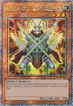 XX-Saber Emmersblade (V.2 - Quarter Century Secret Rare) - Quarter Century Stampede (Quarter Century Secret Rare) [RA04-141]