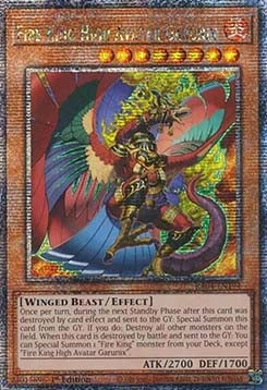 Fire King High Avatar Garunix (V.2 - Quarter Century Secret Rare) - Quarter Century Stampede (Quarter Century Secret Rare) [RA04-194]