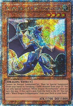 White Dragon Wyverburster (V.2 - Quarter Century Secret Rare) - Quarter Century Stampede (Quarter Century Secret Rare) [RA04-203]