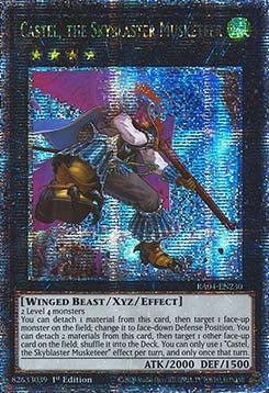 Castel, the Skyblaster Musketeer (V.2 - Quarter Century Secret Rare) - Quarter Century Stampede (Quarter Century Secret Rare) [RA04-230]