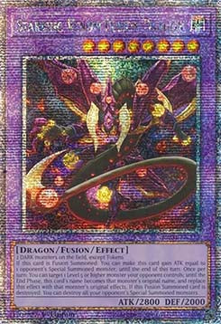 Starving Venom Fusion Dragon (V.2 - Quarter Century Secret Rare) - Quarter Century Stampede (Quarter Century Secret Rare) [RA04-272]