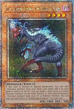 Souleating Oviraptor (V.2 - Quarter Century Secret Rare) - Quarter Century Stampede (Quarter Century Secret Rare) [RA04-288]