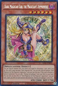 Dark Magician Girl the Magician's Apprentice (V.1 - Secret Rare) - Alliance Insight (Secret Rare) [ALIN-004]