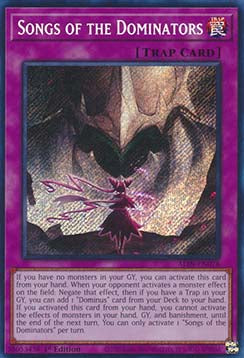 Songs of the Dominators (V.1 - Secret Rare) - Alliance Insight (Secret Rare) [ALIN-078]