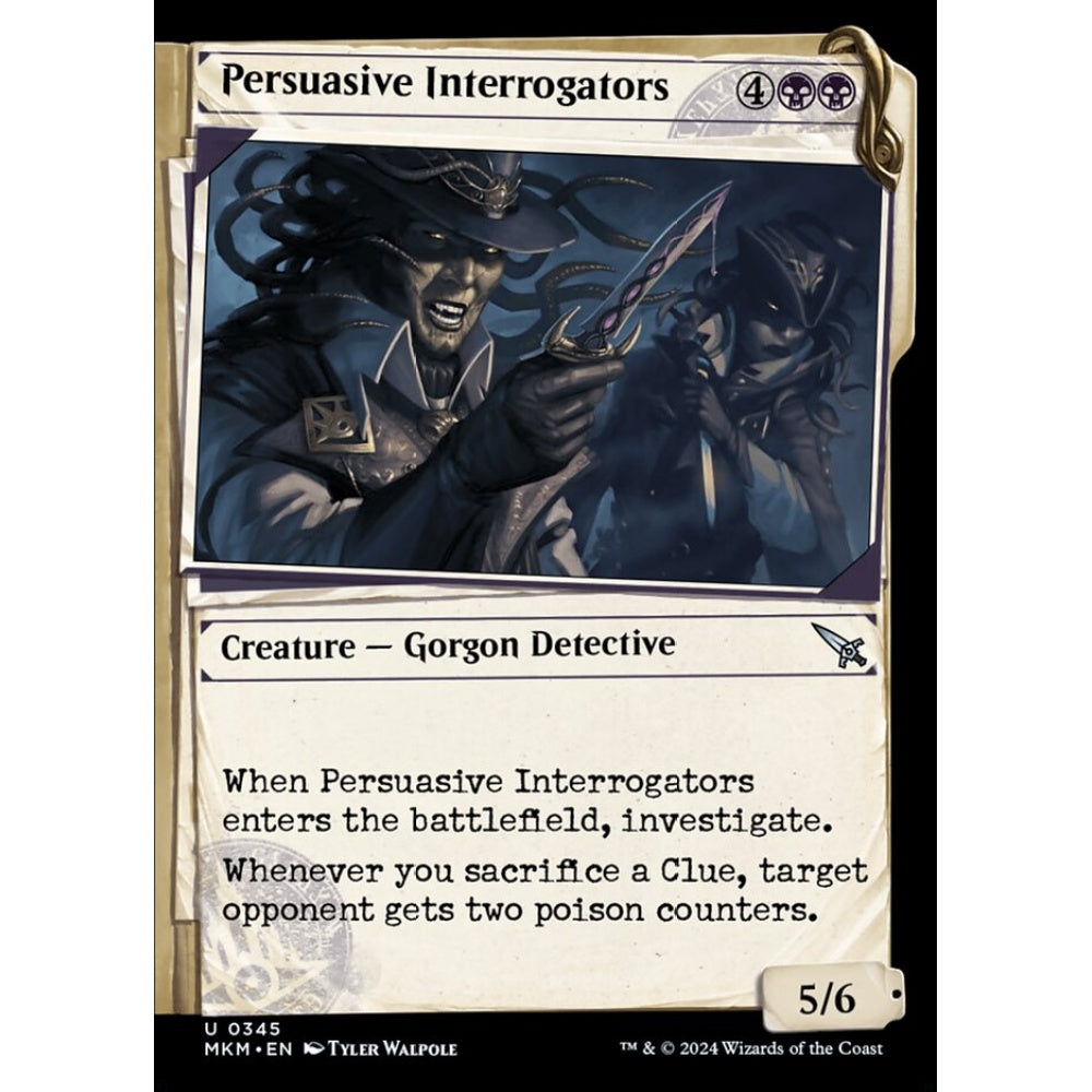 Persuasive Interrogators uncommon 345 Magic the Gathering Murders at Karlov Manor