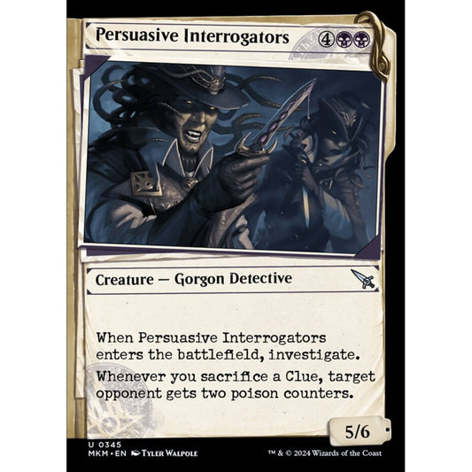 Persuasive Interrogators uncommon 345 Magic the Gathering Murders at Karlov Manor