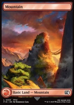 Mountain (V.1) - FINAL FANTASY (Land) [FIN-303]
