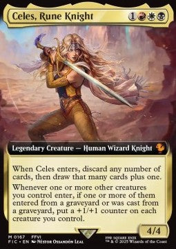 Celes, Rune Knight (V.1) - Commander: FINAL FANTASY: Extras (Mythic) [XFIC-167]