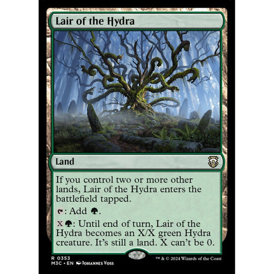 Lair of the Hydra, 353, rare, Magic: The Gathering, Modern Horizons 3