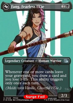 Fang, Fearless l'Cie // Ragnarok, Divine Deliverance (V.3) - FINAL FANTASY: Extras (Uncommon) [XFIN-526]