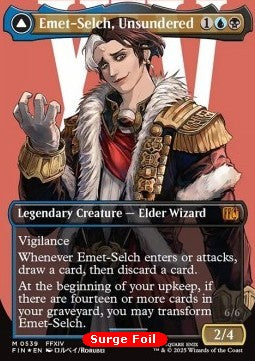 Emet-Selch, Unsundered // Hades, Sorcerer of Eld (V.3) - FINAL FANTASY: Extras (Mythic) [XFIN-539]