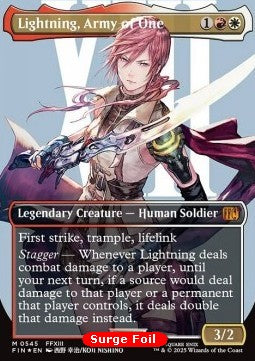 Lightning, Army of One (V.4) - FINAL FANTASY: Extras (Mythic) [XFIN-545]