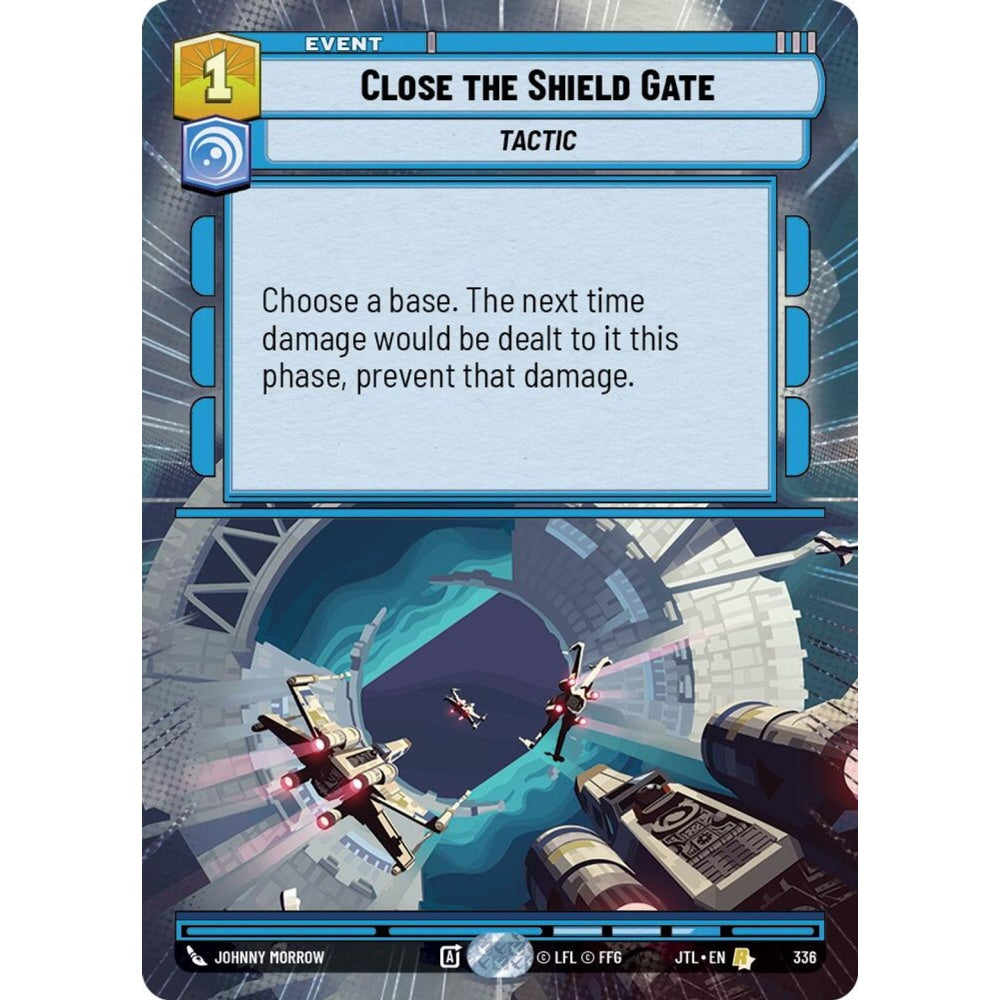 Close the Shield Gate, R, JTL 336) Hyperspace, Star Wars Unlimited