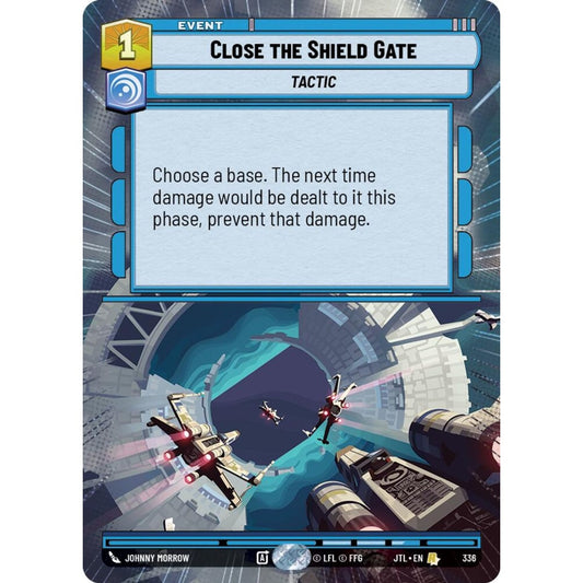 Close the Shield Gate, R, JTL 336) Hyperspace, Star Wars Unlimited