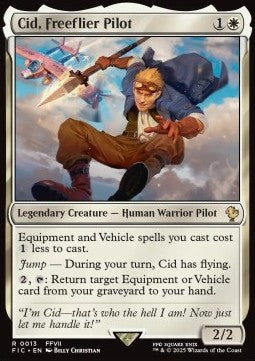 Cid, Freeflier Pilot