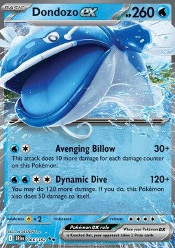 Dondozo ex - Destined Rivals (Double Rare) [DRI-066]