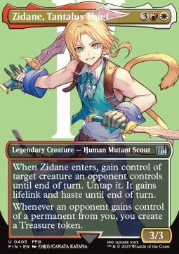 Zidane, Tantalus Thief (V.1) - FINAL FANTASY: Extras (Uncommon) [XFIN-405]