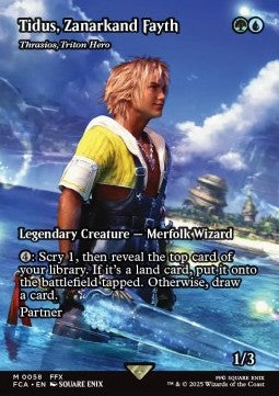 Thrasios, Triton Hero - FINAL FANTASY Through the Ages (Mythic) [FCA-58]