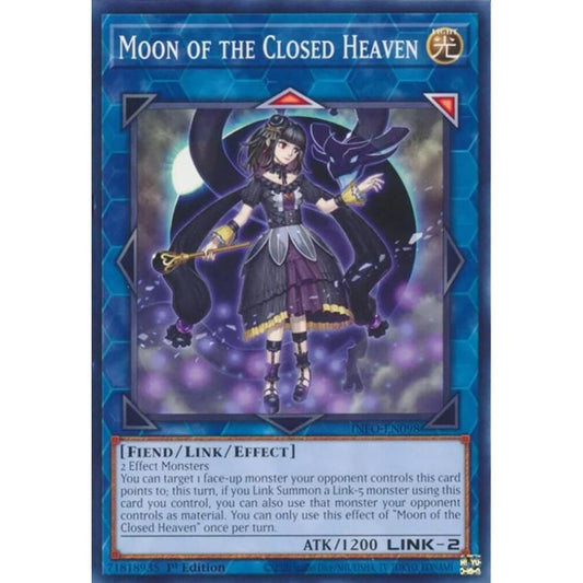 Moon of the Closed Heaven INFO-EN098 Common Yu-Gi-Oh The Infinite Forbidden