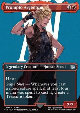 Prompto Argentum (V.1) - FINAL FANTASY: Extras (Uncommon) [XFIN-387]