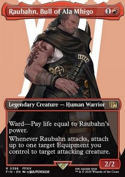 Raubahn, Bull of Ala Mhigo (V.1) - FINAL FANTASY: Extras (Rare) [XFIN-388]