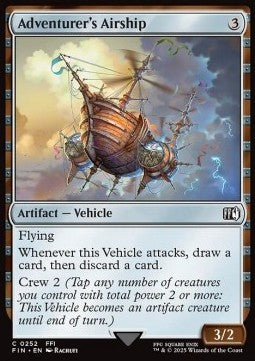 Adventurer's Airship - FINAL FANTASY (Common) [FIN-252]