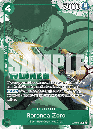 Roronoa Zoro (EB02-019) (V.2)