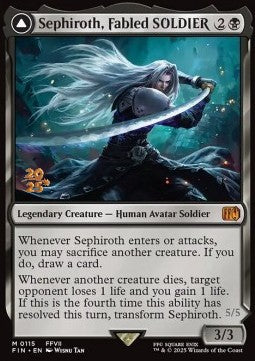 Sephiroth, Fabled SOLDIER // Sephiroth, One-Winged Angel