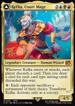 Kefka, Court Mage // Kefka, Ruler of Ruin - FINAL FANTASY: Promos (Mythic) [PFIN-231]