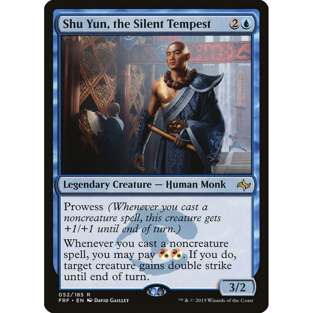 Shu Yun, the Silent Tempest rare 52 Magic the Gathering Fate Reforged