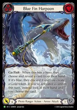Blue Fin Harpoon (Extended Art Regular)