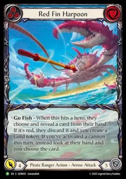 Red Fin Harpoon (Extended Art Regular)