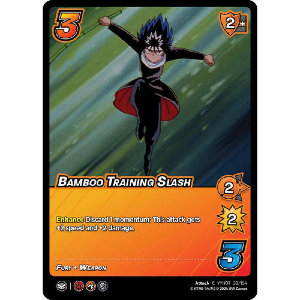 Bamboo Training Slash, 38/154, C, UniVersus, Yu Yu Hakusho: Dark Tournament