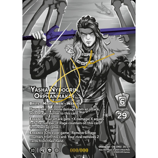 Yasha Nydoorin, Orphanmaker, 20/211, CR02, Universus, Critical Role: Heroes Of Exandria, Character, CH-CR