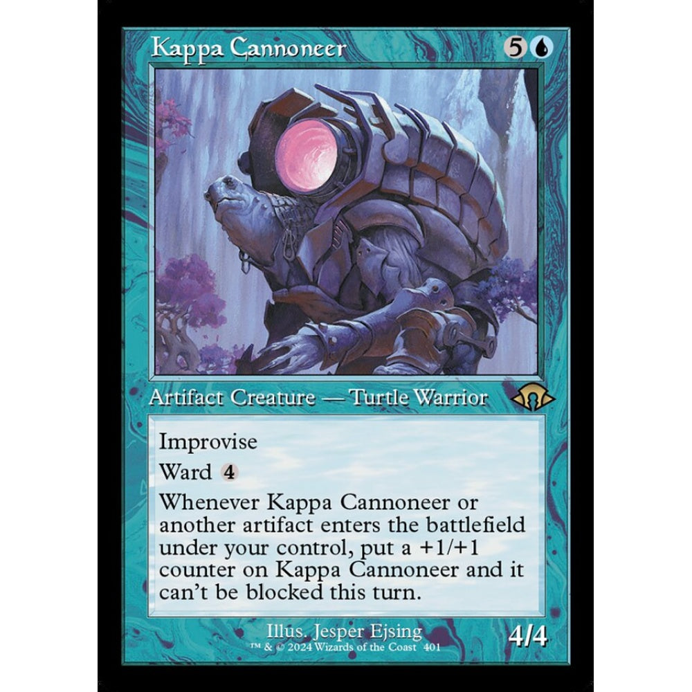 Kappa Cannoneer, 401, rare, Magic: The Gathering, Modern Horizons 3