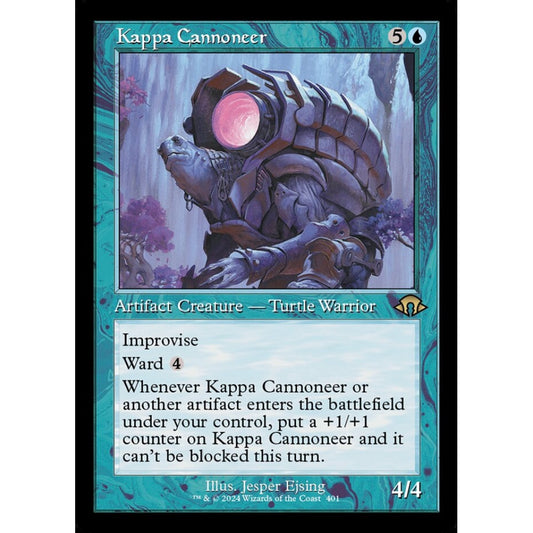 Kappa Cannoneer, 401, rare, Magic: The Gathering, Modern Horizons 3