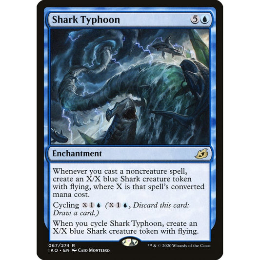 Shark Typhoon rare 67 Magic the Gathering Ikoria: Lair of Behemoths
