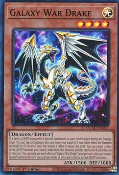 Galaxy War Drake - Duelist’s Advance (Super Rare) [DUAD-097]