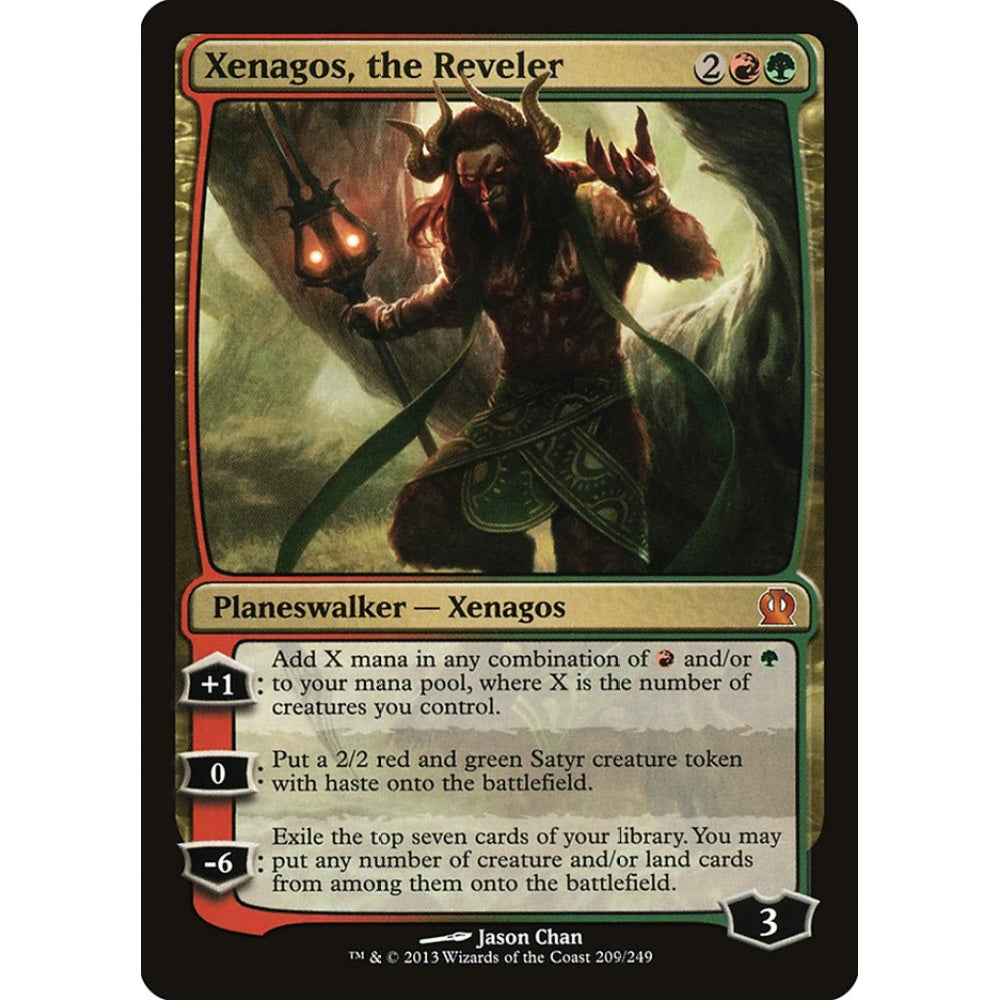 Xenagos, the Reveler mythic 209 Magic the Gathering Theros