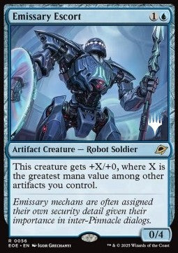 Emissary Escort (V.2) - Edge of Eternities: Promos (Rare) [PEOE-56]