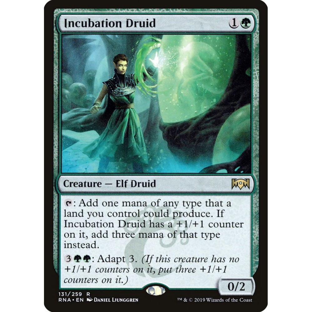 Incubation Druid rare 131 Magic the Gathering Ravnica Allegiance