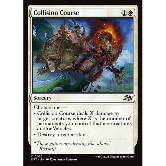Collision Course, 10, common, Magic: The Gathering, Aetherdrift