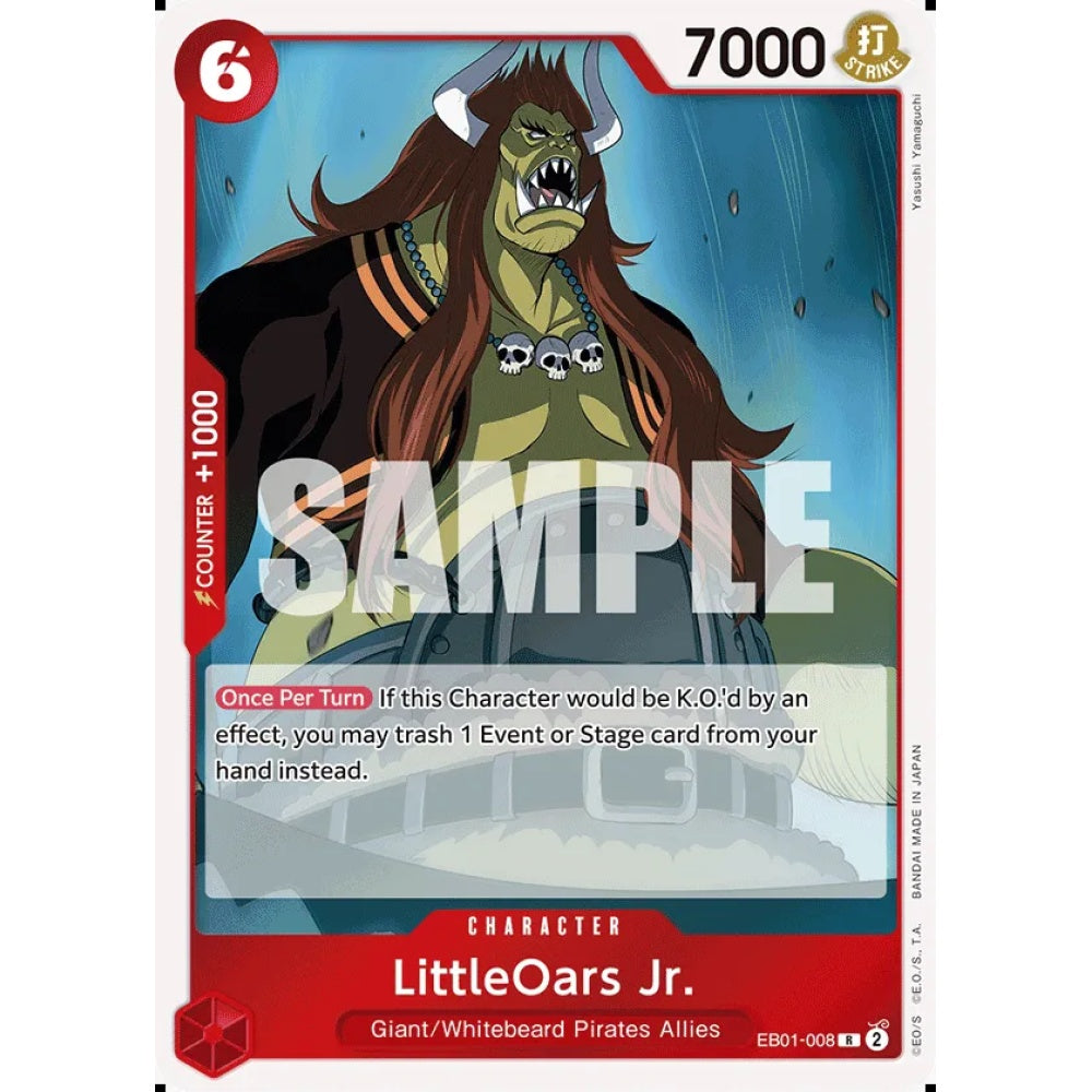 LittleOars Jr., EB01-008, Rare, One Piece, Memorial Collection