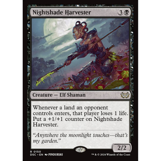 Nightshade Harvester, 150, rare, Magic: The Gathering, Duskmourn: House of Horror