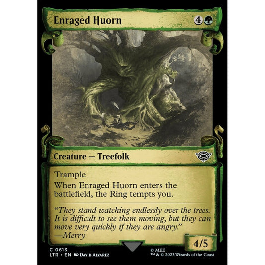 Enraged Huorn, common, 613, Magic the Gathering, The Lord of the Rings: Tales of Middle-earth